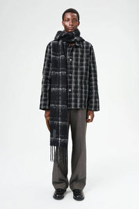 HAVEN JACKET / BLACK/WHITE HELIX FLANNEL