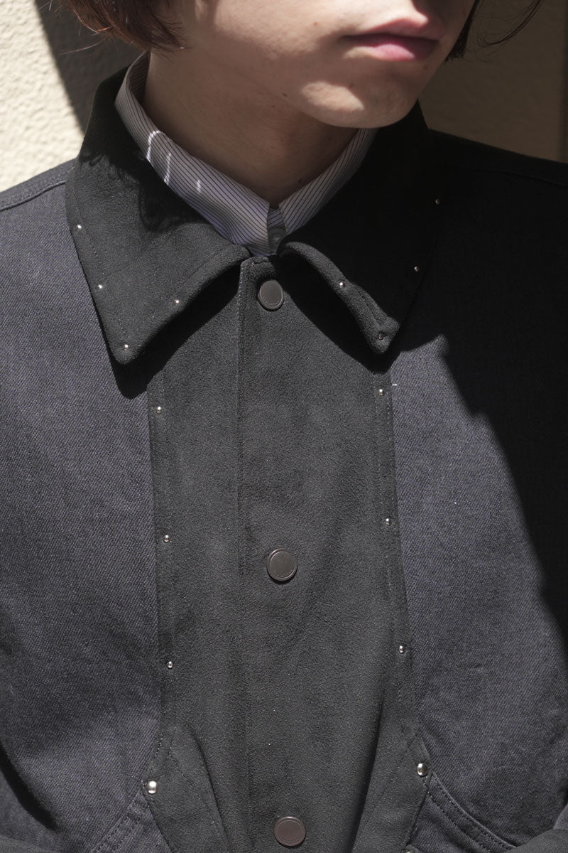 BLACK TWILL SPORTS JACKET .15 / BLACK [STOCK EXCLUSIVE]