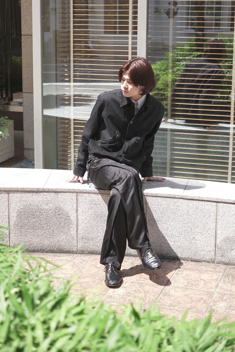 BLACK TWILL SPORTS JACKET .15 / BLACK [STOCK EXCLUSIVE]