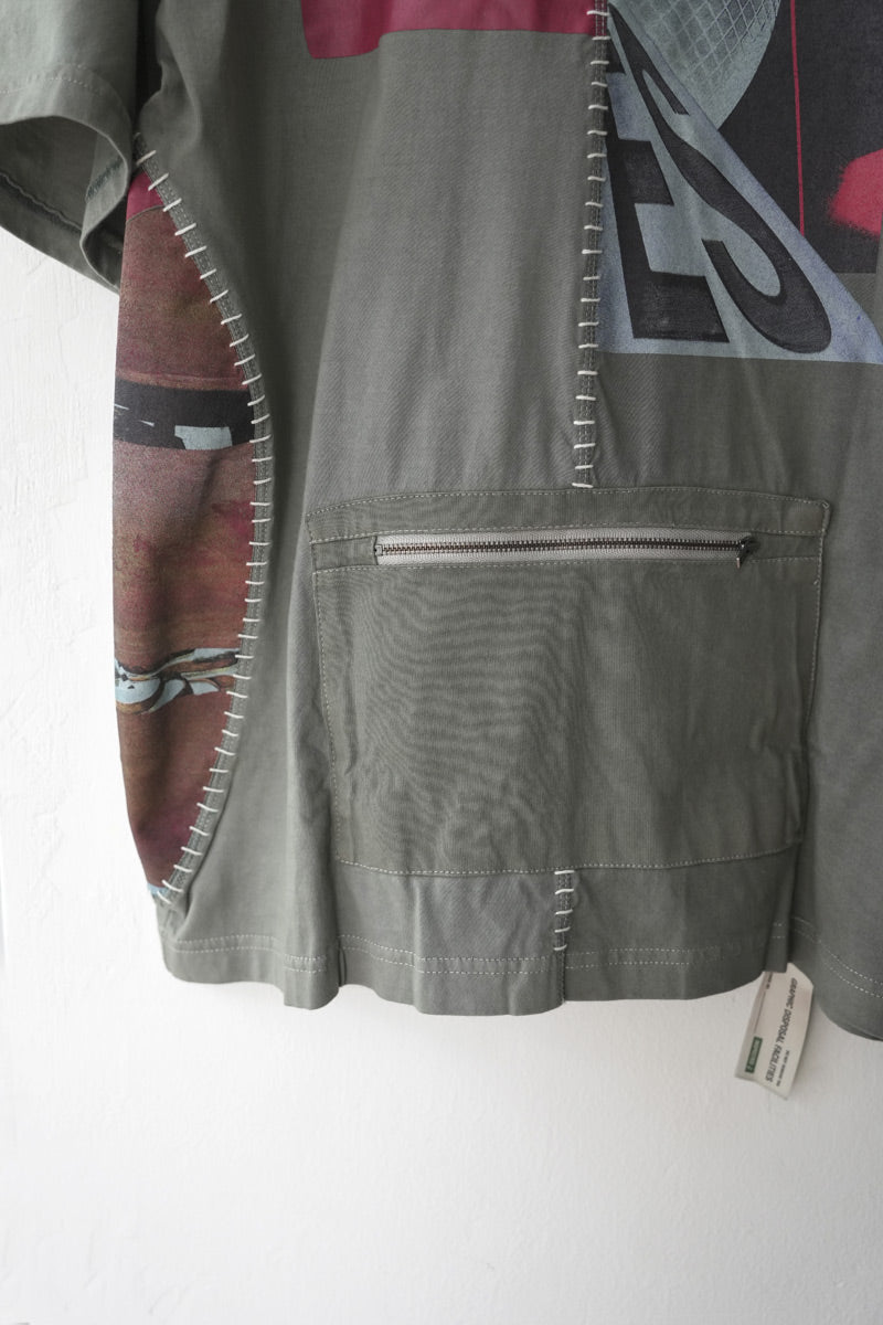 SPACE AVAILABLE×DEVA | STATES T-SHIRT / GREY