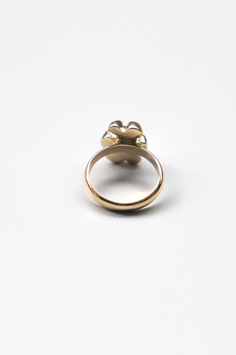 DAISY RING / BRASS BRONZE
