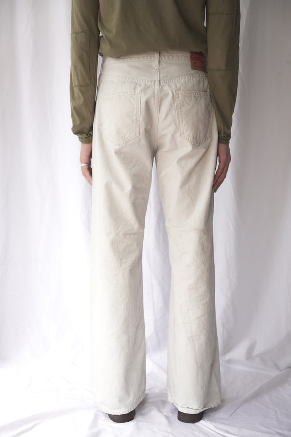 RALF CHINO TROUSERS / WHITE