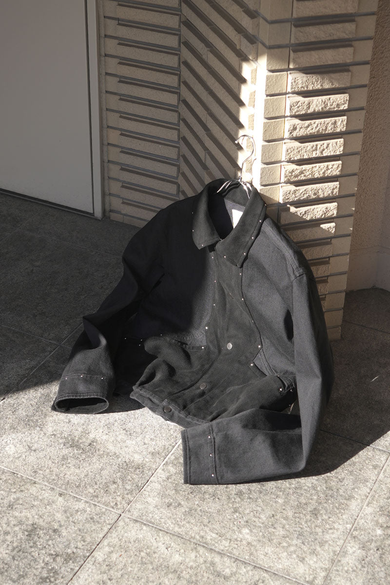 BLACK TWILL SPORTS JACKET .15 / BLACK [STOCK EXCLUSIVE]