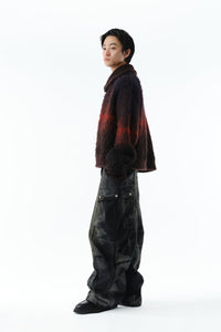GRADATION ZIP-UP KNIT .14 / DUSK DAWN