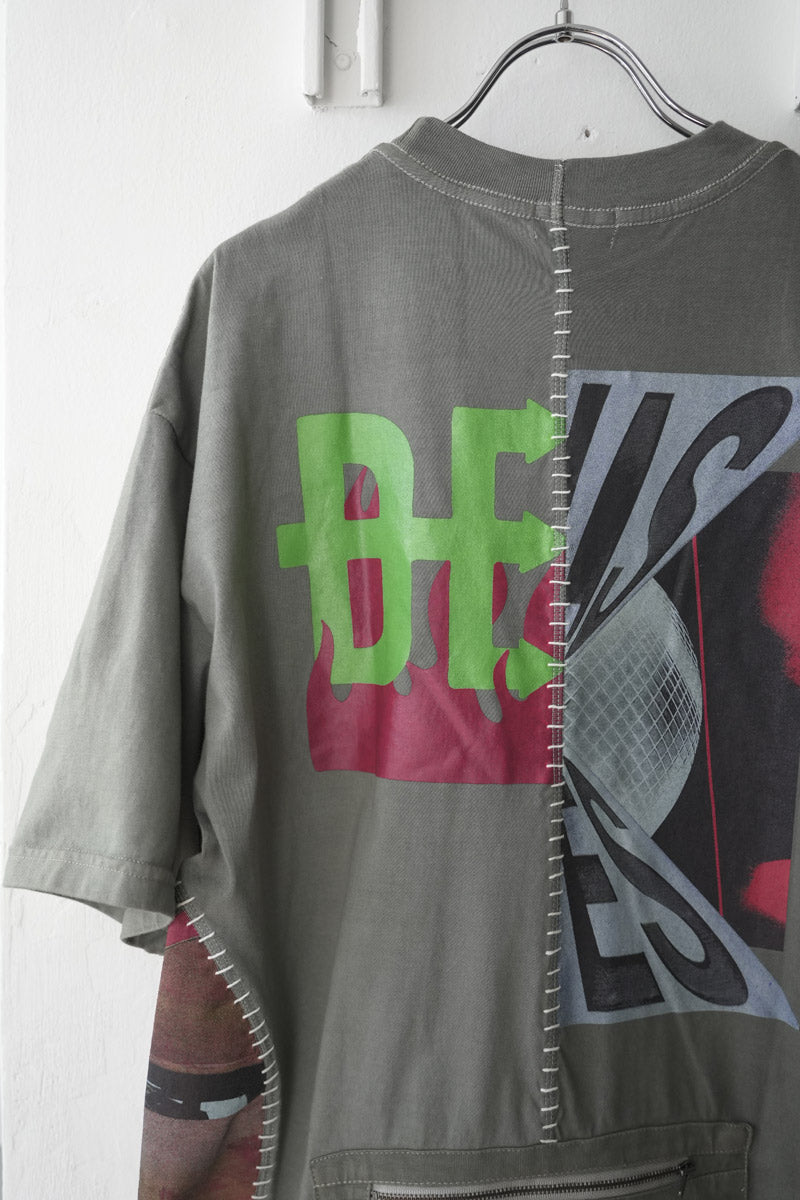 SPACE AVAILABLE×DEVA | STATES T-SHIRT / GREY