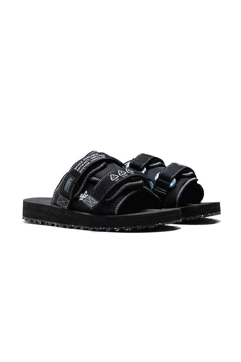 SPACE AVAILABLE×SUICOKE | MOTO-ECO 샌들 / BLACK
