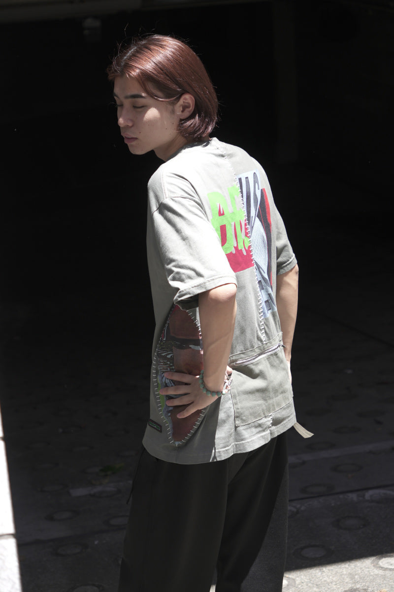 SPACE AVAILABLE×DEVA | STATES T-SHIRT / GREY [神戸店]