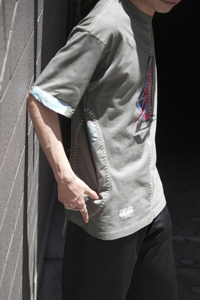 SPACE AVAILABLE×DEVA | STATES T-SHIRT / GREY [神戸店]