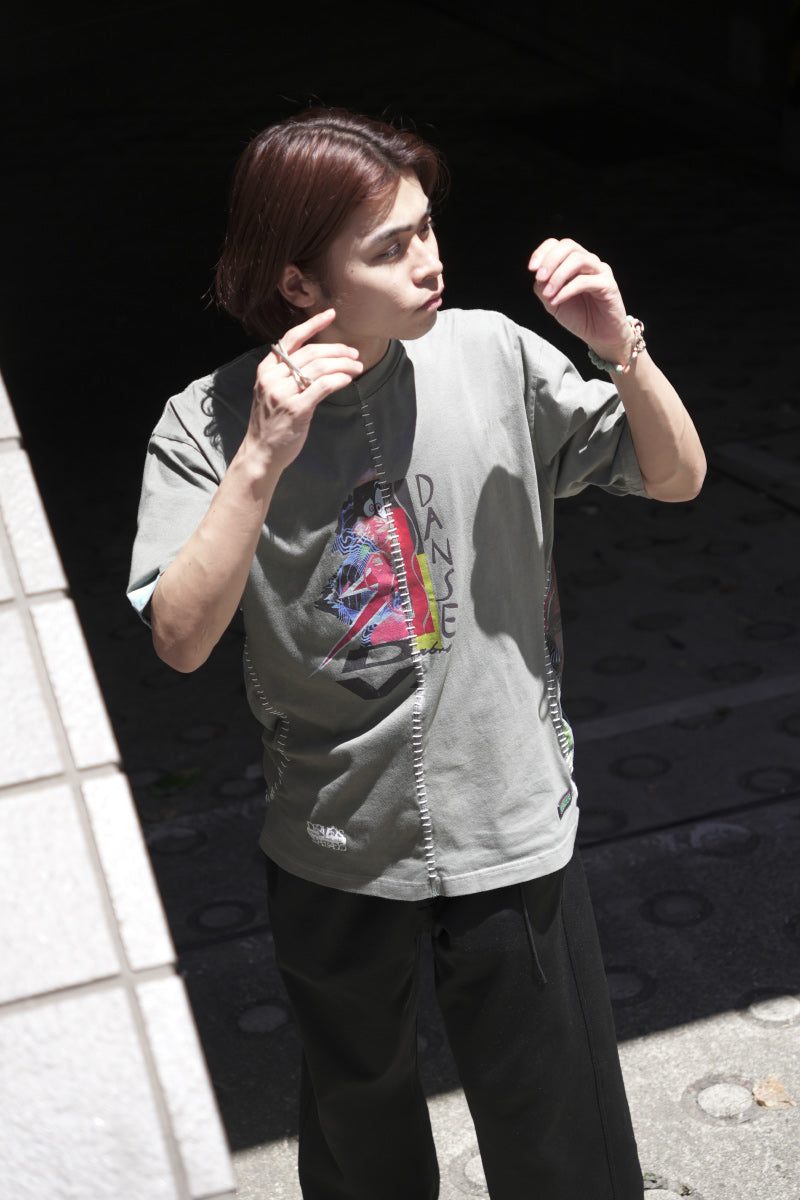 SPACE AVAILABLE×DEVA | STATES T-SHIRT / GREY [神戸店]