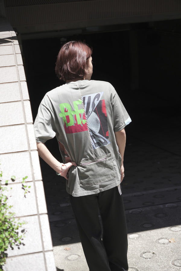 SPACE AVAILABLE×DEVA | STATES T-SHIRT / GREY [神戸店]