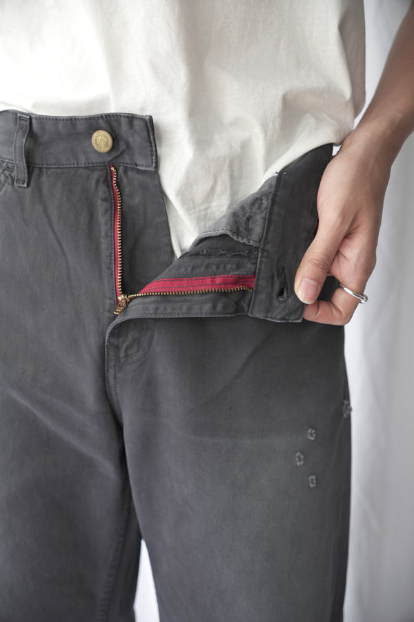 RALF CHINO TROUSERS / BLACK