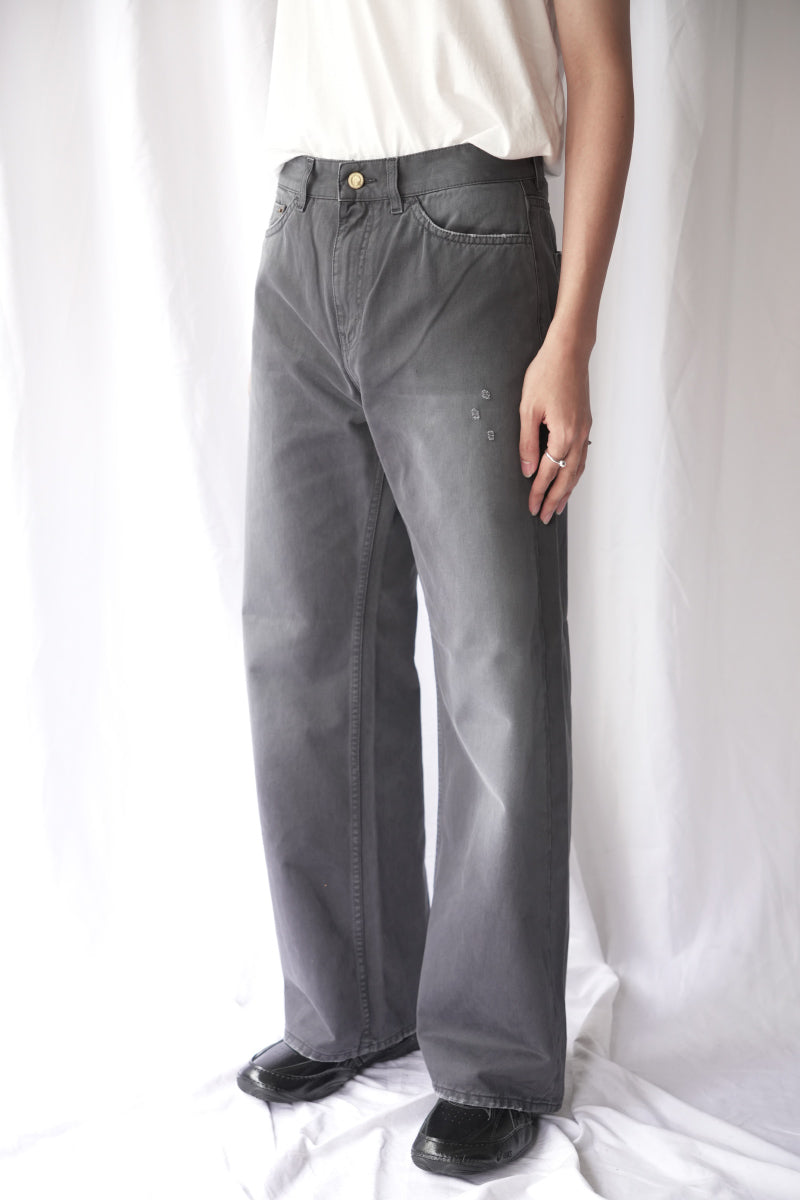 RALF CHINO TROUSERS / BLACK