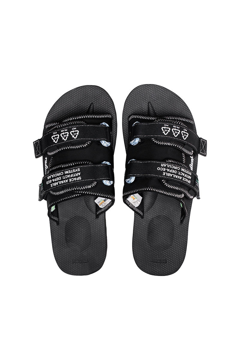 SPACE AVAILABLE×SUICOKE | MOTO-ECO 샌들 / BLACK