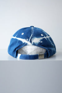 ARTISAN TIE DYE CAP / INDIGO