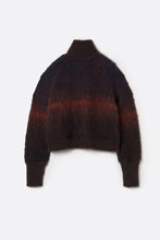 Load image into Gallery viewer, GRADATION ZIP-UP KNIT .14 / DUSK DAWN