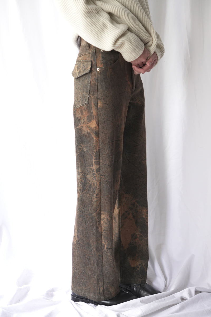 OVER-DYE RELAXED CUT  / MUTED NEUTERALS