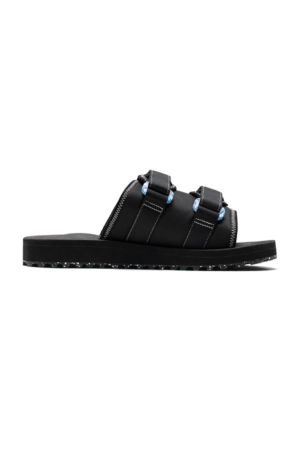 SPACE AVAILABLE×SUICOKE | MOTO-ECO SANDALS / BLACK