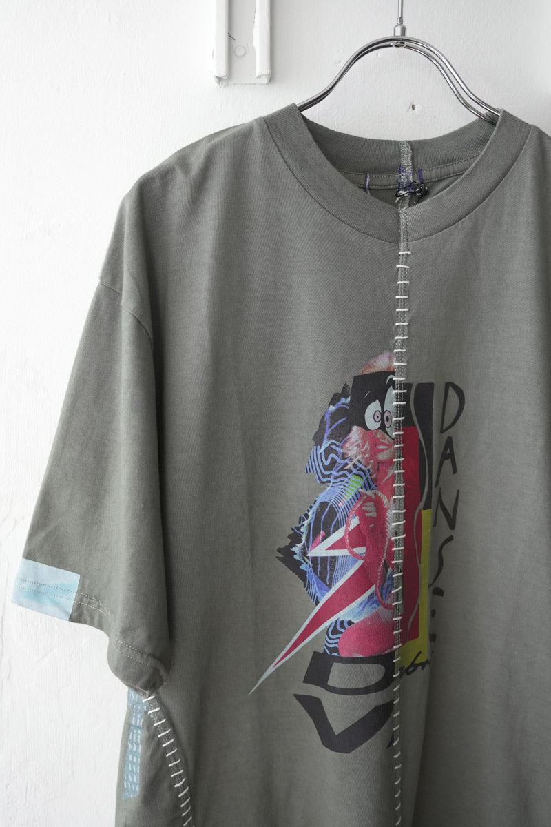 SPACE AVAILABLE×DEVA | STATES T-SHIRT / GREY