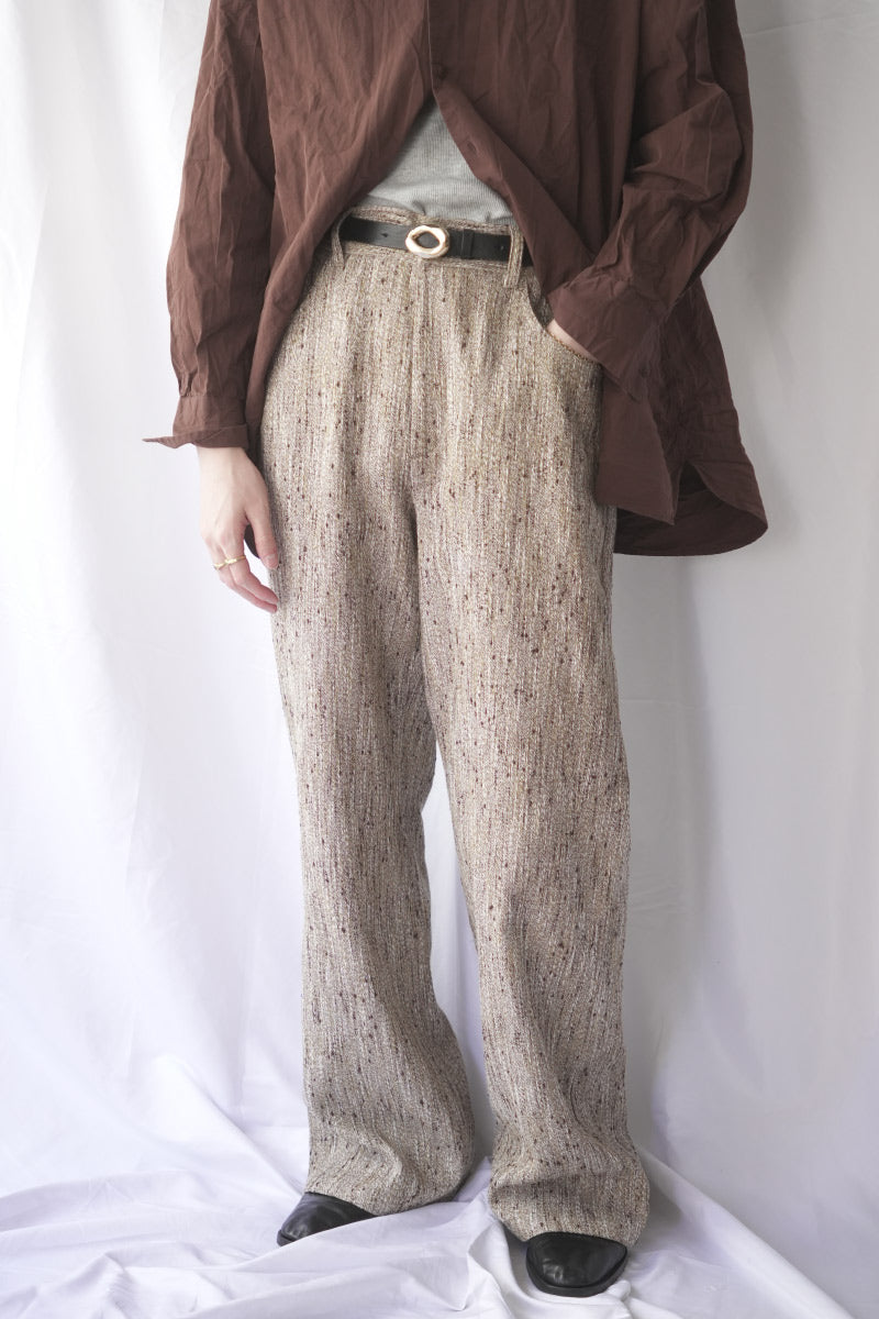 RAMON TROUSER / FINE SUMMER TWEED