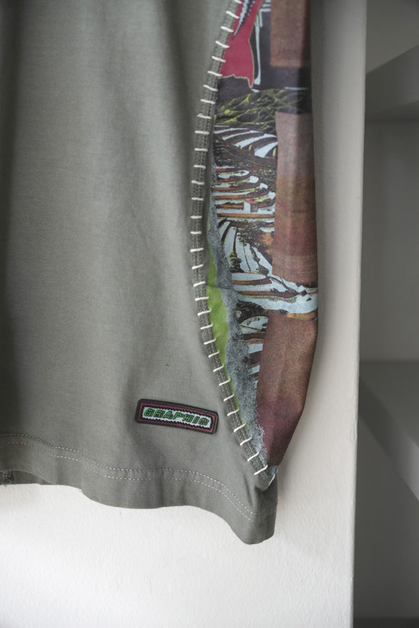 SPACE AVAILABLE×DEVA | STATES T-SHIRT / GREY