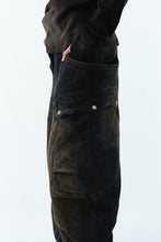画像をギャラリービューアに読み込む, SASHIKO BANANA CUTTING PANTS .14 / RUSTY INDIGO