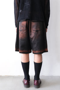 RUSTY SATIN EASY SHORT PANTS .13 / RUSTY BLACK