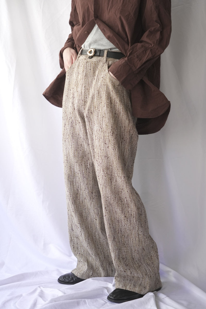 RAMON TROUSER / FINE SUMMER TWEED
