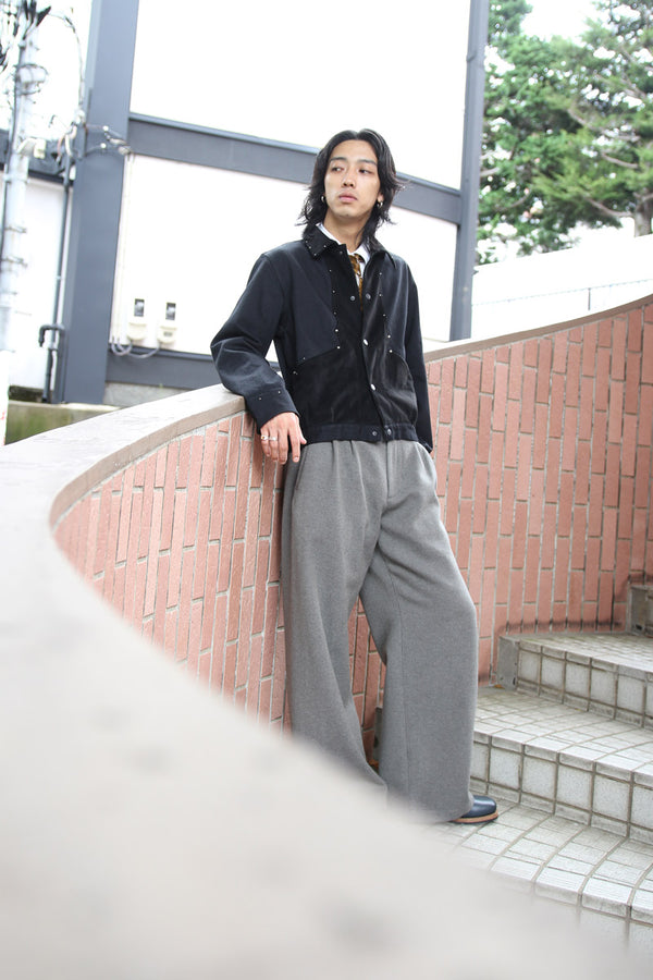 BLACK TWILL SPORTS JACKET .15 / BLACK/BLACK [STOCK EXCLUSIVE]