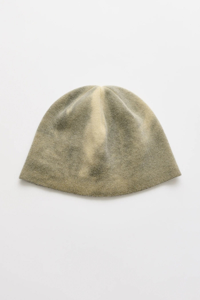 BEANIE / MOSS SPRAY DYE CHERUB WOOL