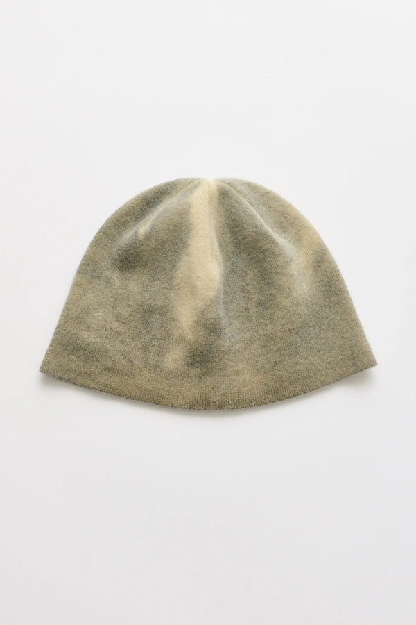 BEANIE / MOSS SPRAY DYE CHERUB WOOL
