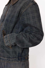 画像をギャラリービューアに読み込む, POND JACKET / DUSTY BLUE CHECK