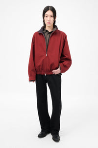 CASINO JACKET / PROFOUND RED MEGATWIST TWILL