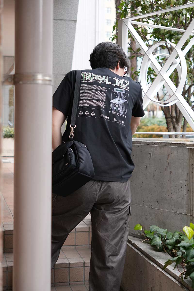 CASE STUDY TEE / BLACK