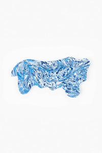 MELTING STRUCTURES DESK TRAY / BLUE WAVE