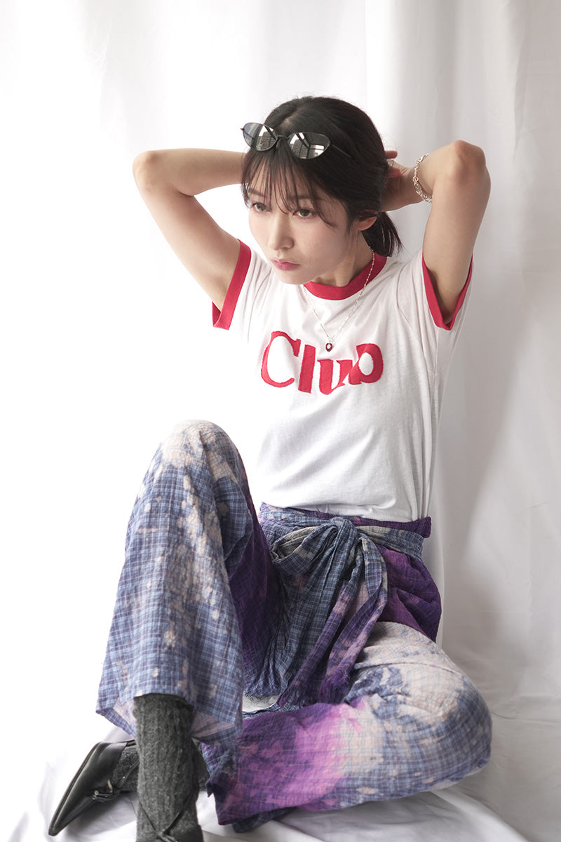 RINGER TEE / WHITE