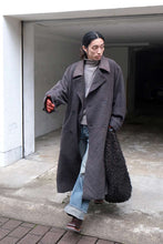 Load image into Gallery viewer, LIGHT TWEED ULSTER COAT .14 / HERRINGBONE BROWN