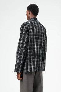 HAVEN JACKET / BLACK/WHITE HELIX FLANNEL