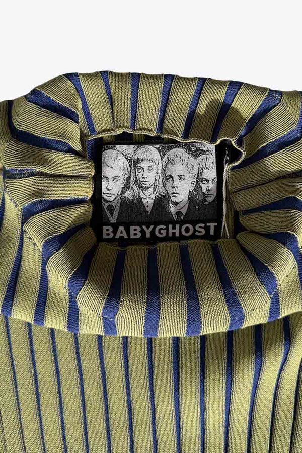 OTHER BRAND | BABY GHOST MOCK NECK DESIGN KNIT [USED]
