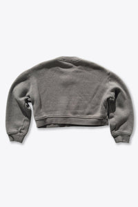 T BY ALEXANDER WANG | CROPPED HOLE DESIGN SWEATSHIRT [USED]