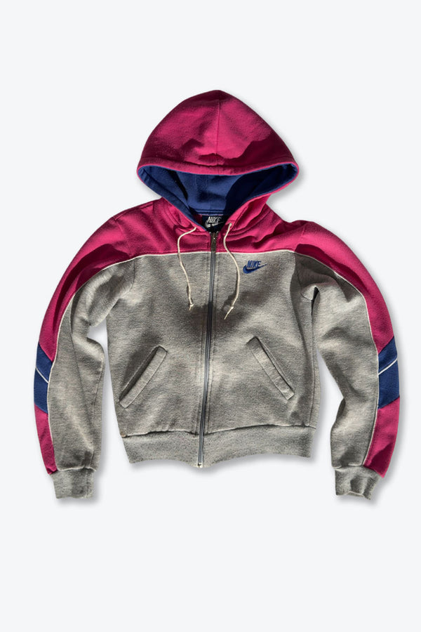 NIKE | 80년대 집업 후디 스웨트셔츠 [USED]
