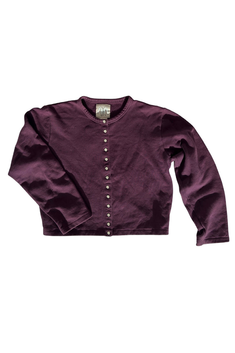 AGNES B | MADE IN FRANCE 90'S BUTTON SWEAT JACKET [USED]
