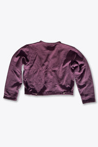 AGNES B | MADE IN FRANCE 90'S BUTTON SWEAT JACKET [USED]