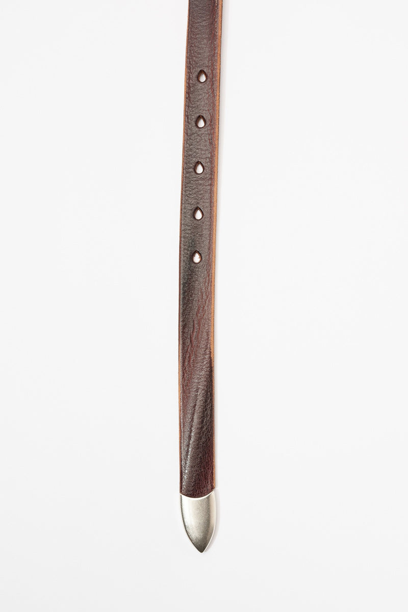 OUR LEGACY | BELT 2CM / BROWN LEATHER 2CMレザーベルト – STOCK