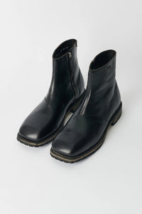 ENGINE BOOT / DEEP BLACK LEATHER