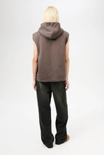 Load image into Gallery viewer, MOTOR HOOD VEST / FRENCH SUN FADE HEFTY FLEECE