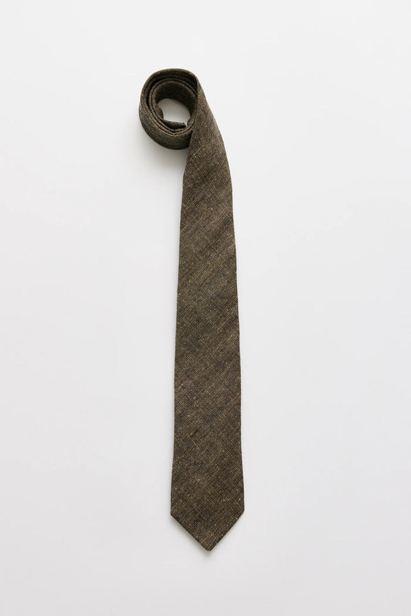 TIE / DEEP HUSK SOFT GRAIN WEAVE