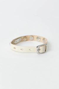 SUPER SLIM BRACELET / DEEP VANILLA LEATHER