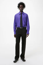 画像をギャラリービューアに読み込む, SLACK TROUSERS / BLACK WORSTED WOOL