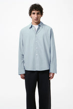 画像をギャラリービューアに読み込む, BEYOND SHIRT / POWDER BLUE LIQUID POPLIN