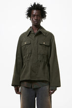 画像をギャラリービューアに読み込む, UNITY JACKET / ANTIQUE MUDD COATED SATEEN